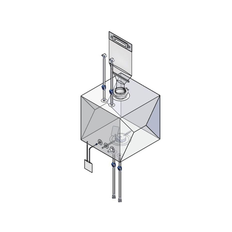 Sterilt pulver för engångstransport/förvaring/matningspåse