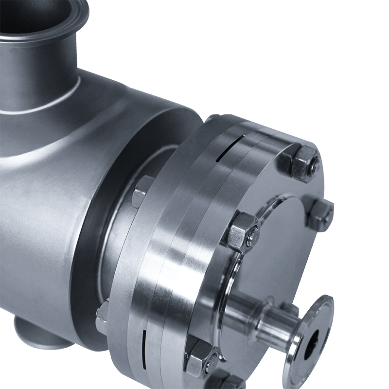 Sanitetsskal och rörvärmeväxlare